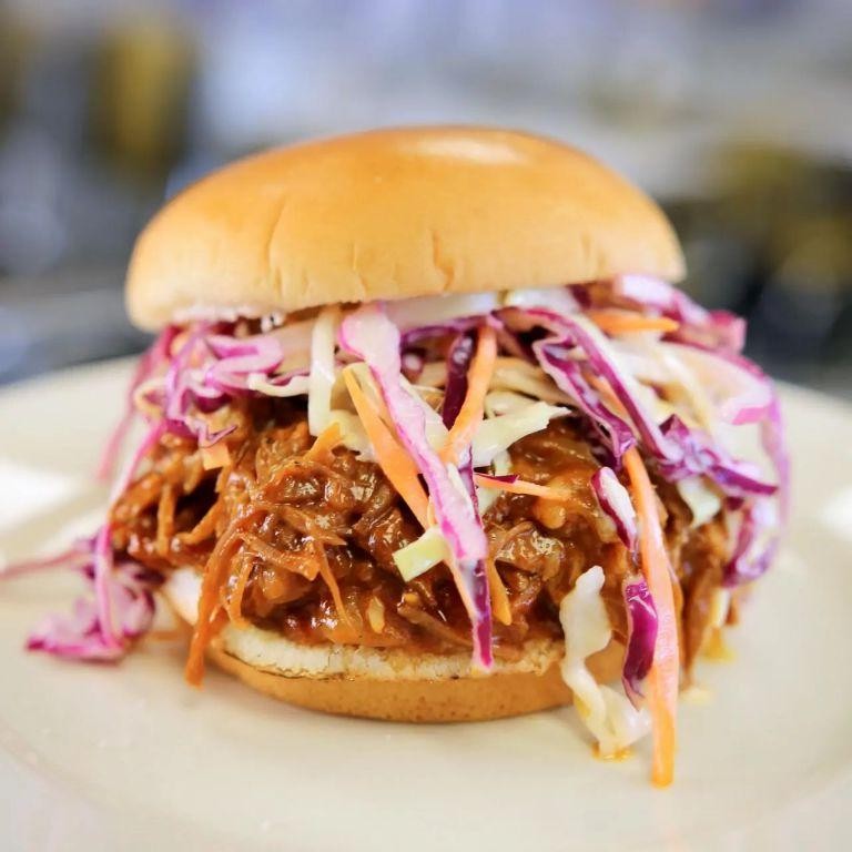 Pulled Pork Sub with Coleslaw