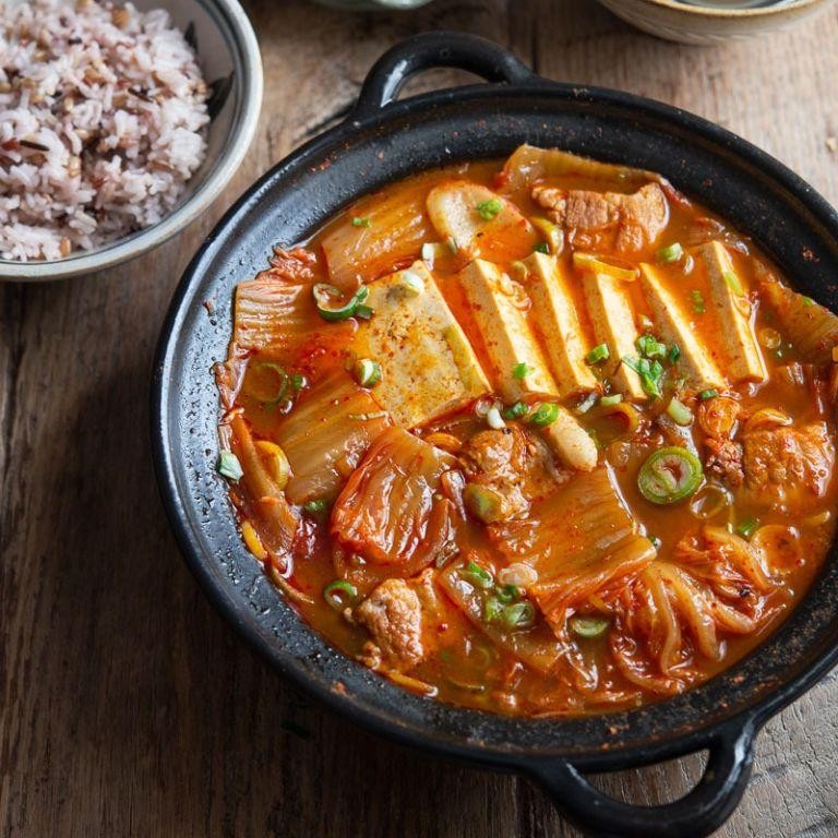 Pulled Pork and Kimchi Stew