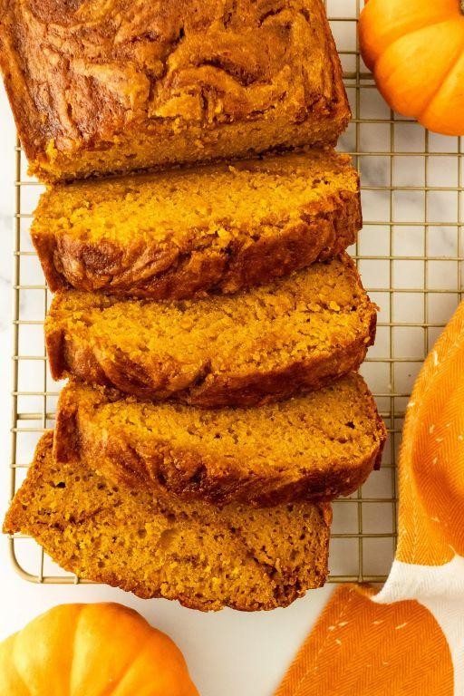 Pumpkin Cinnamon Swirl Bread