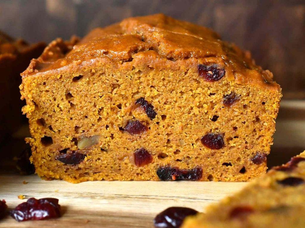 Pumpkin Cranberry Bread