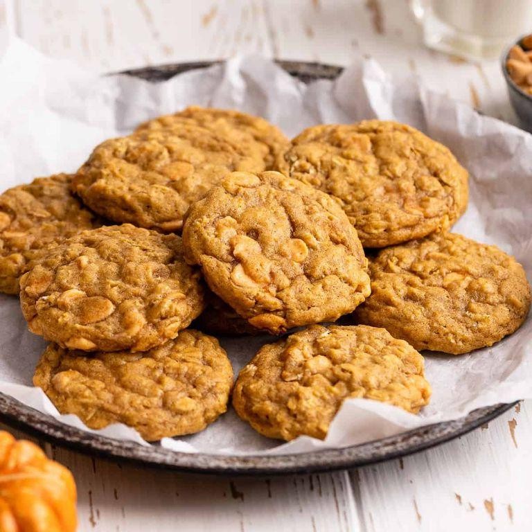 Pumpkin Oatmeal Cookies