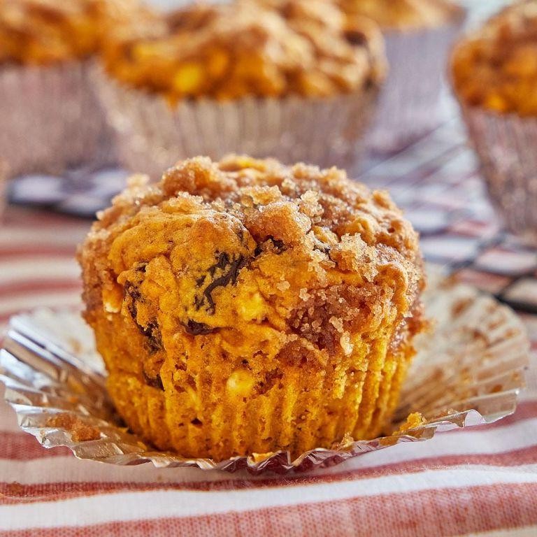 Pumpkin Oatmeal Muffins