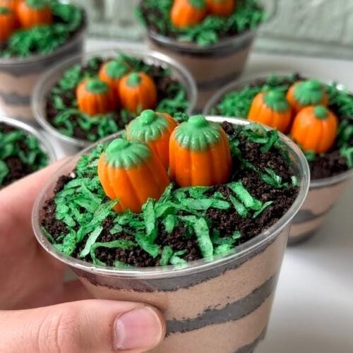 Pumpkin Patch Dirt Cups