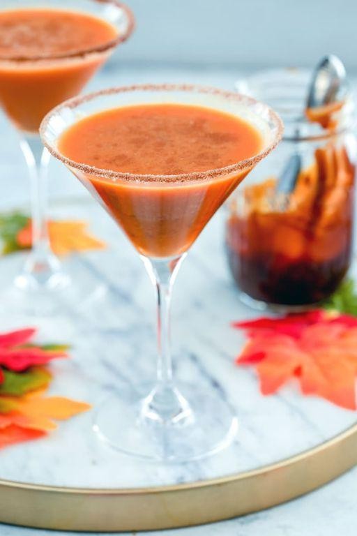 Pumpkin Pie Caramel Martini