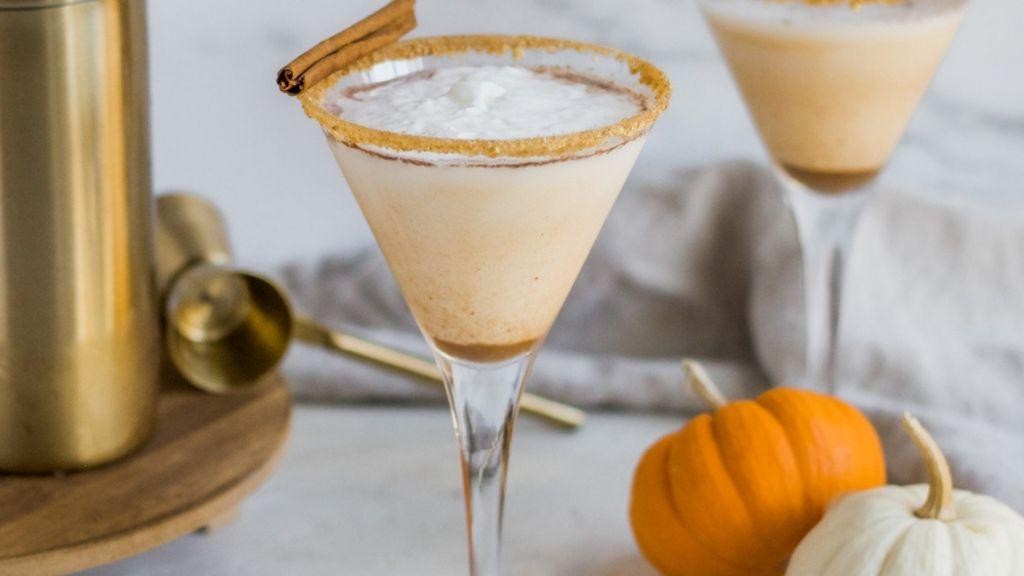 Pumpkin Pie Hazelnut Martini
