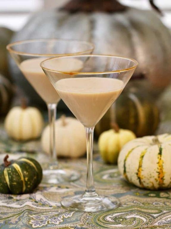 Pumpkin Pie Irish Cream Martini