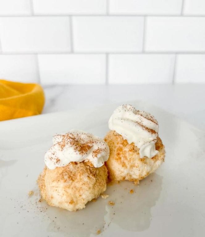 Pumpkin Spice Fried Ice Cream