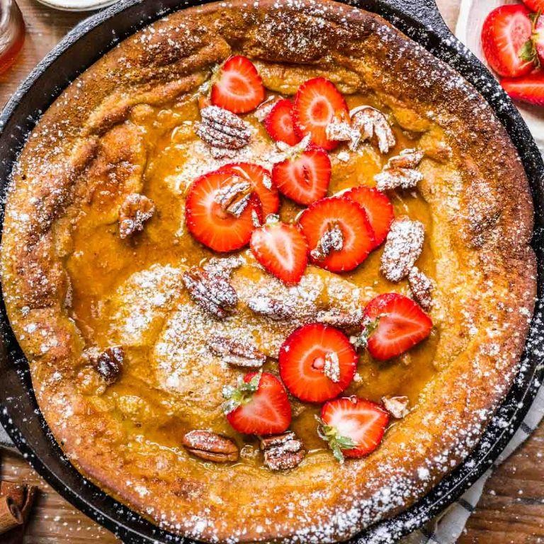 Pumpkin Spice German Pancake