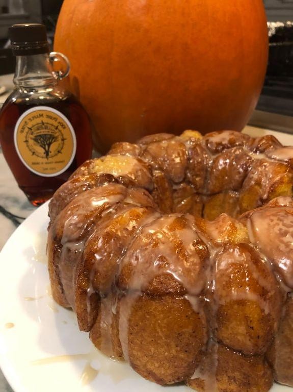 Pumpkin Spice Monkey Balls