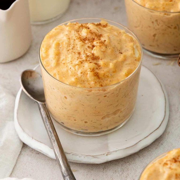 Pumpkin Spice Rice Pudding