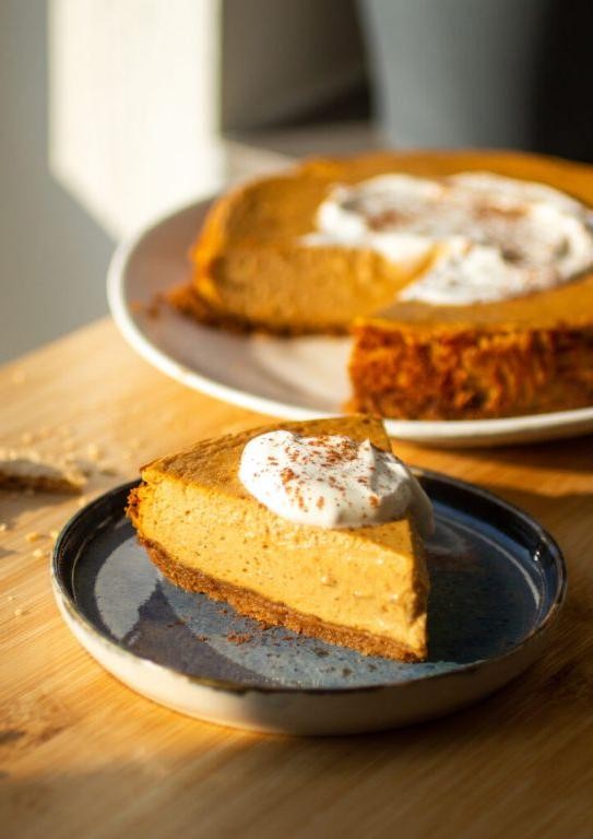 Pumpkin Yogurt Cheesecake