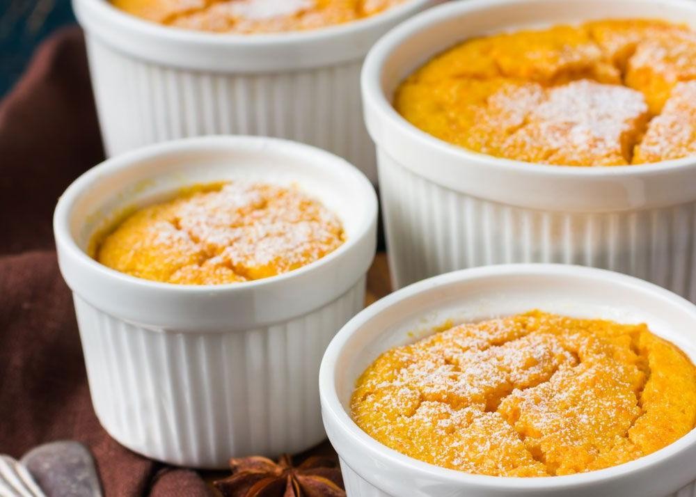 Pumpkin and Sage Egg Souffle