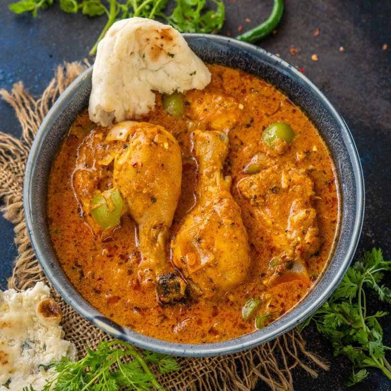 Punjabi Kadai Whole Chicken