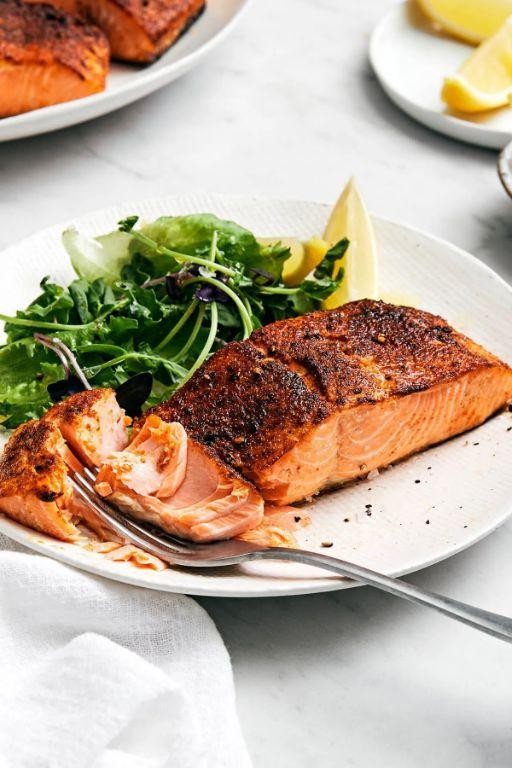 Quick Air Fryer Salmon Fillets