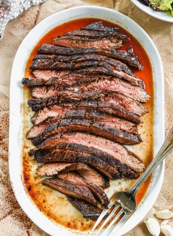 Quick Grilled Flank Steak