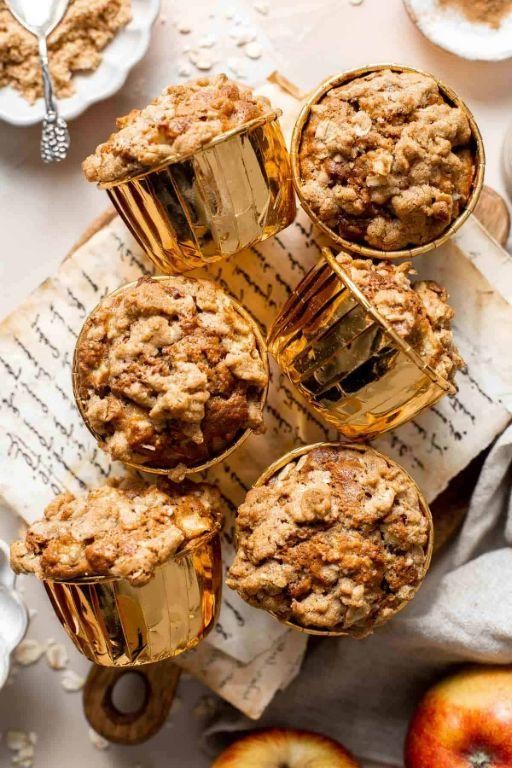 Quick Oats Apple Cinnamon Muffins