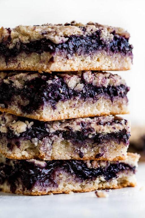 Quick Oats Blueberry Almond Bars