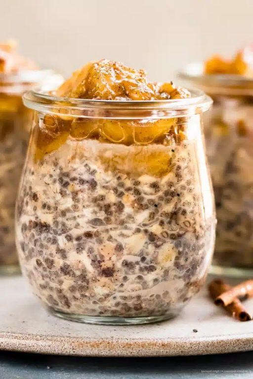 Quick Oats Chia Pudding