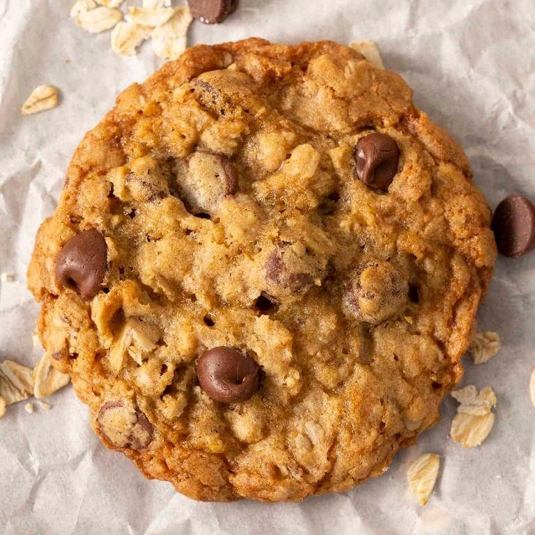 Quick Oats Chocolate Chip Cookies