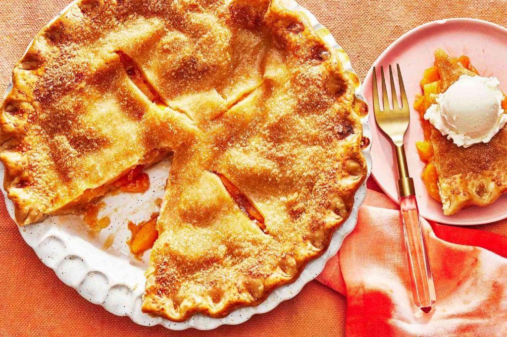 Quick Peach Pie