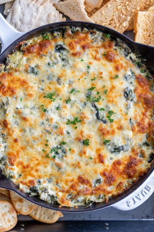 Quick Spinach and Artichoke Dip