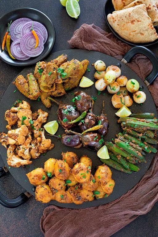 Quick Tawa Vegetables