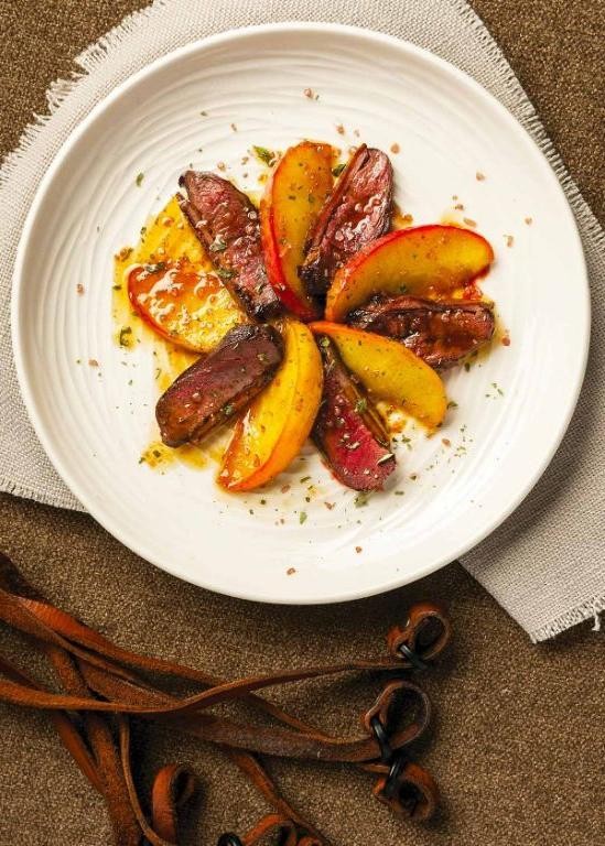Quick and Easy Duck Breast with Apples
