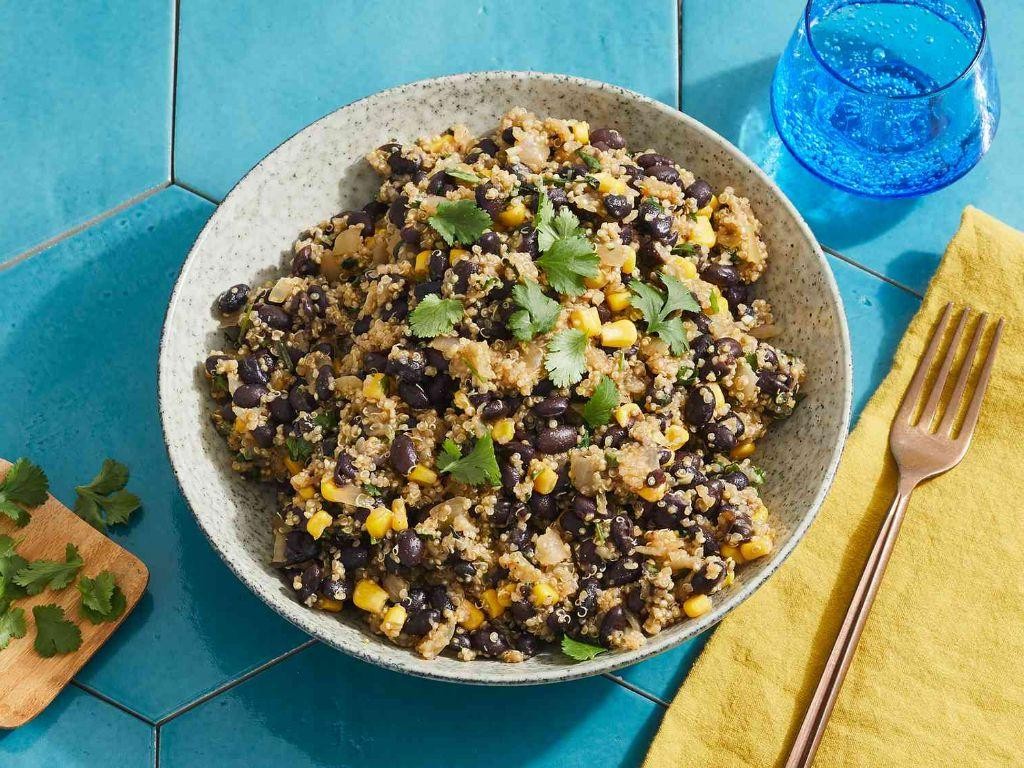 Quinoa and Black Bean Grain Bowl