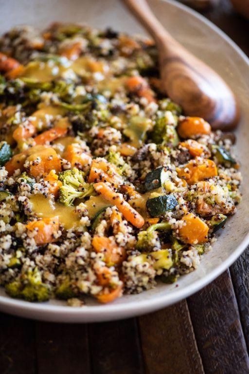 Quinoa and Roasted Vegetable Salad