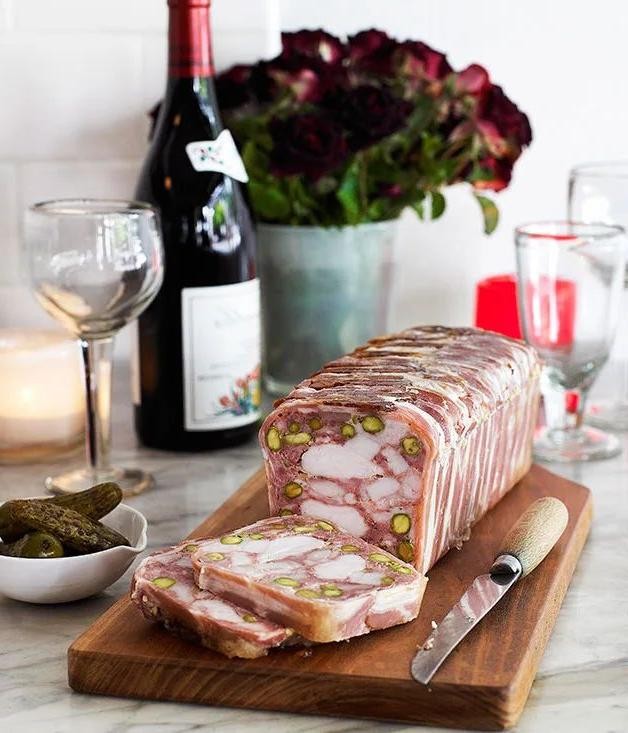 Rabbit Terrine with Pistachios