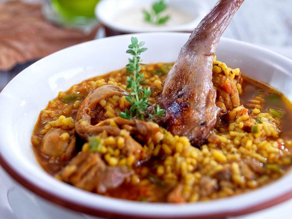 Rabbit and Wild Mushroom Risotto