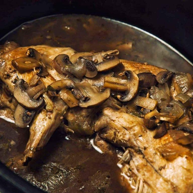 Rabbit with Red Wine and Juniper Berries