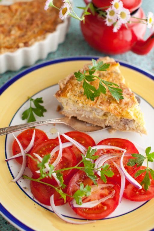 Rainbow Trout Quiche