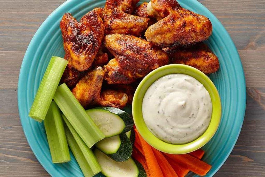 Ranch Seasoned Hot Wings
