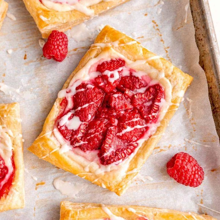 Raspberry Cream Cheese Danish