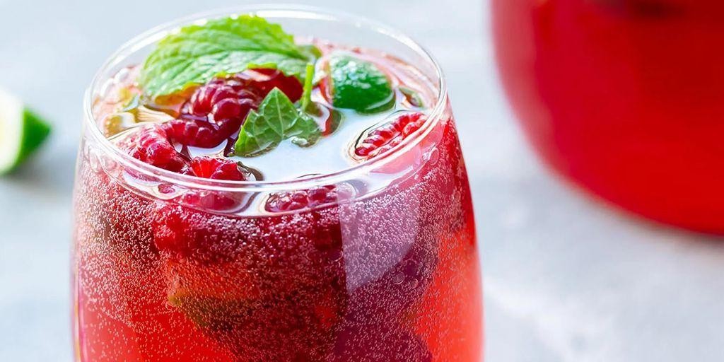 Raspberry Limeade Spritzer