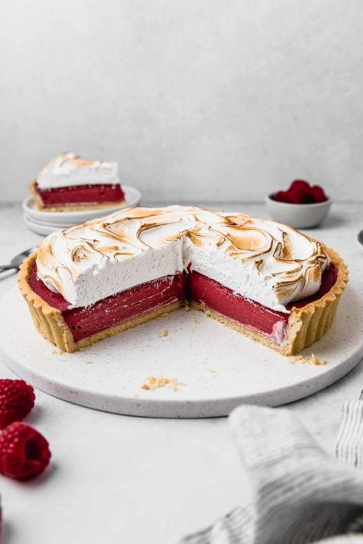 Raspberry Meringue Pie