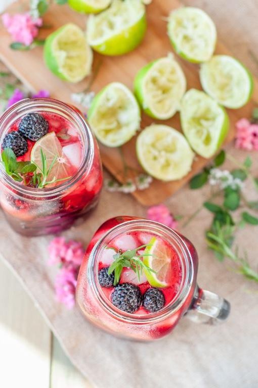 Raspberry Rosemary Splash