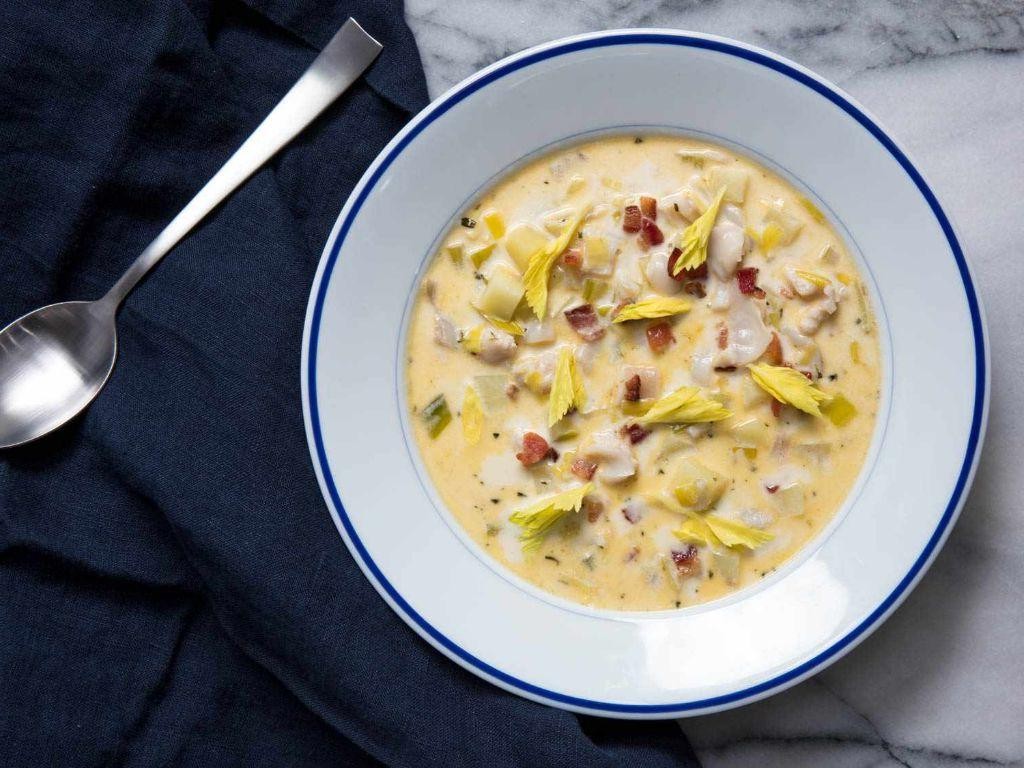 Razor Clam Chowder