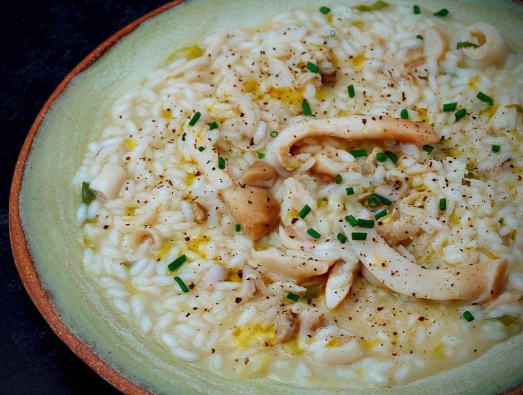 Razor Clam Risotto