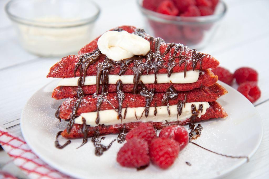 Red Velvet French Toast