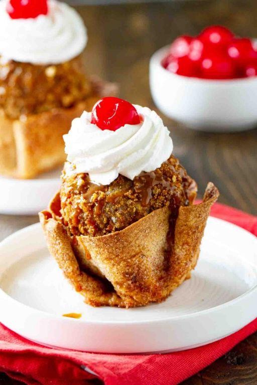 Red Velvet Fried Ice Cream