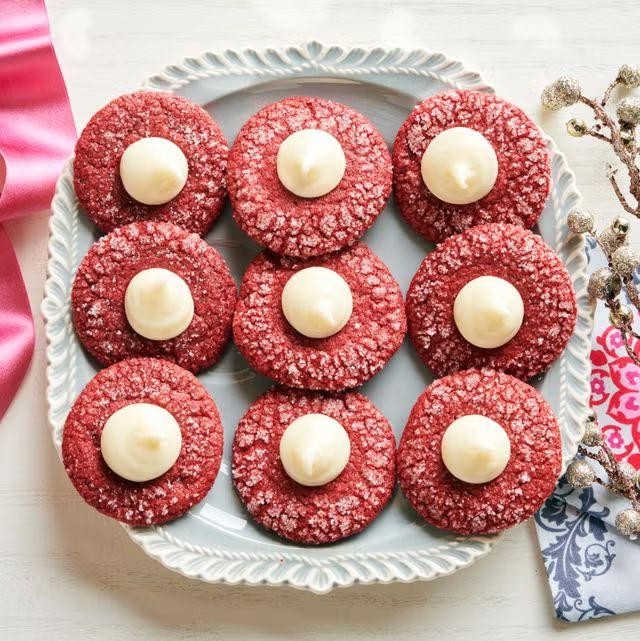Red Velvet Ladyfinger Cookies