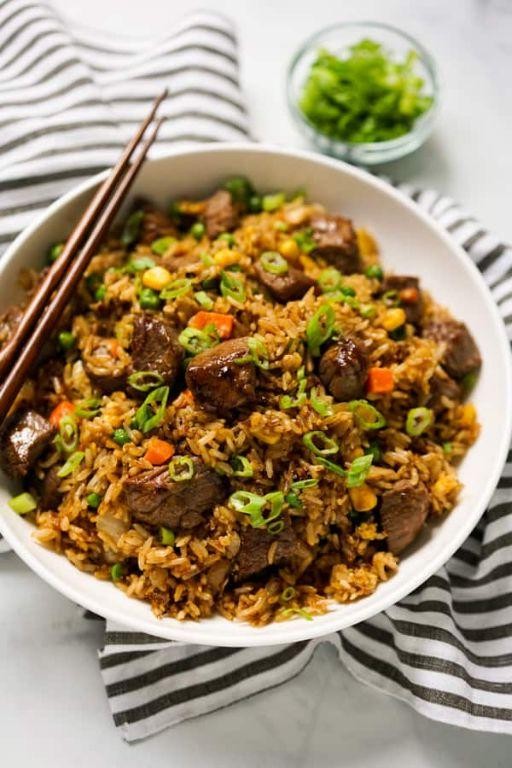 Ribeye Steak Fried Rice