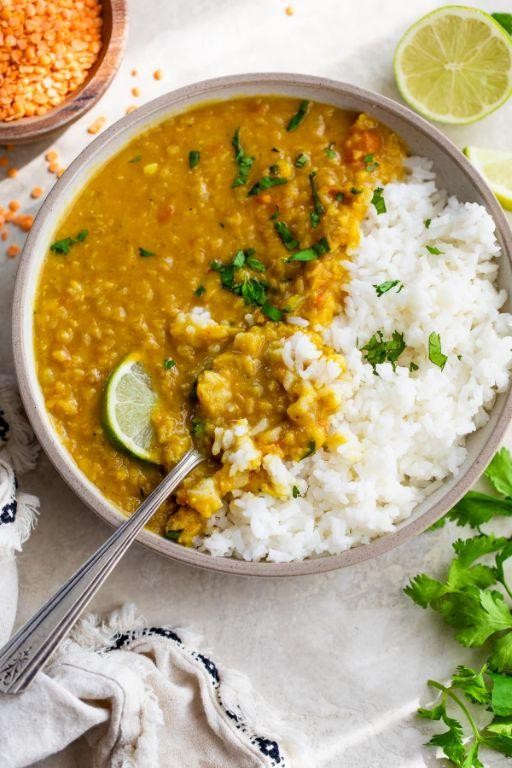 Rice and Lentil Curry