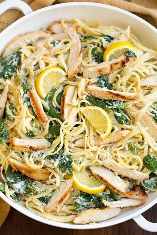 Ricotta Pasta with Grilled Chicken