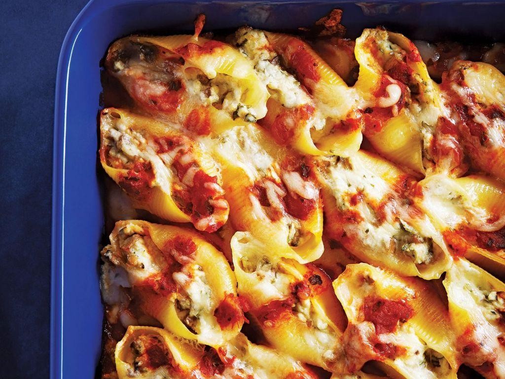 Ricotta and Herb Stuffed Shells
