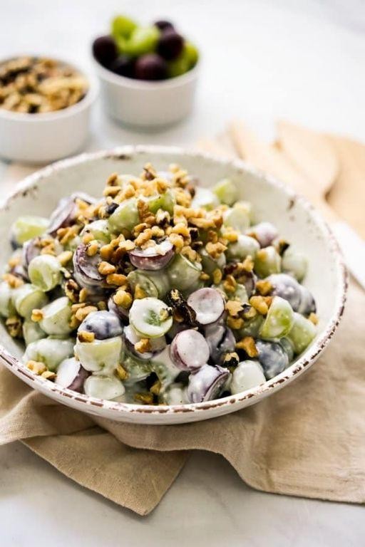 Rioja Style Grape and Walnut Salad