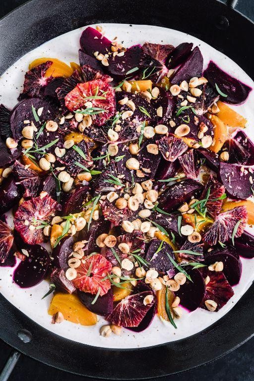 Roasted Beet and Blood Orange Salad