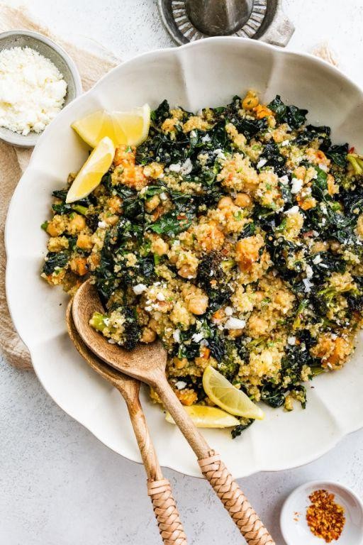 Roasted Broccoli and Quinoa Bowl